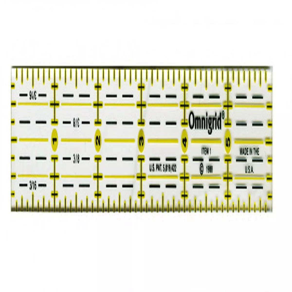 Omnigrid 1×6″ Ruler