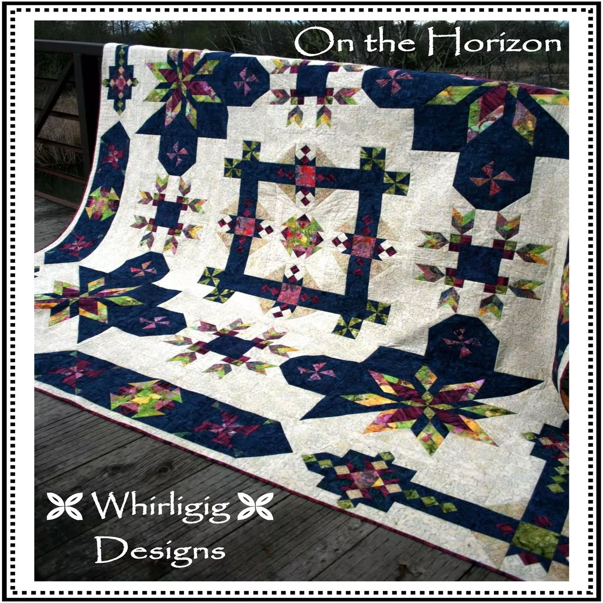 On the Horizon Quilt pattern by Whirligig Designs