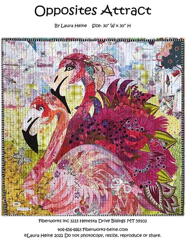 Opposites Attract Collage Pattern (Laura Heine)