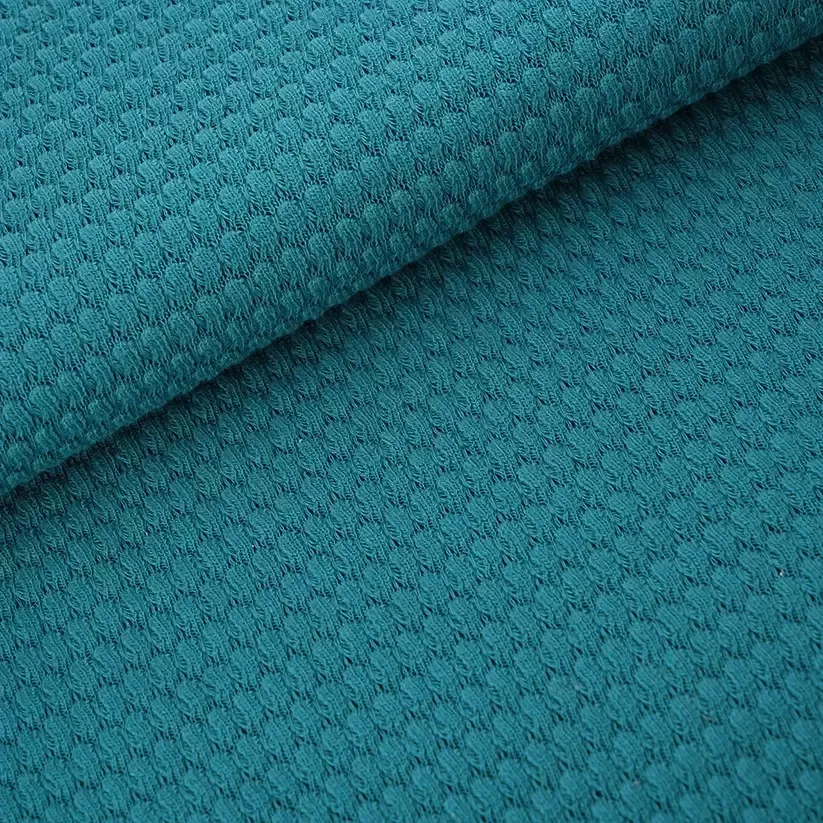 Organic Bubble Knit - Everglade - Stoffonkel