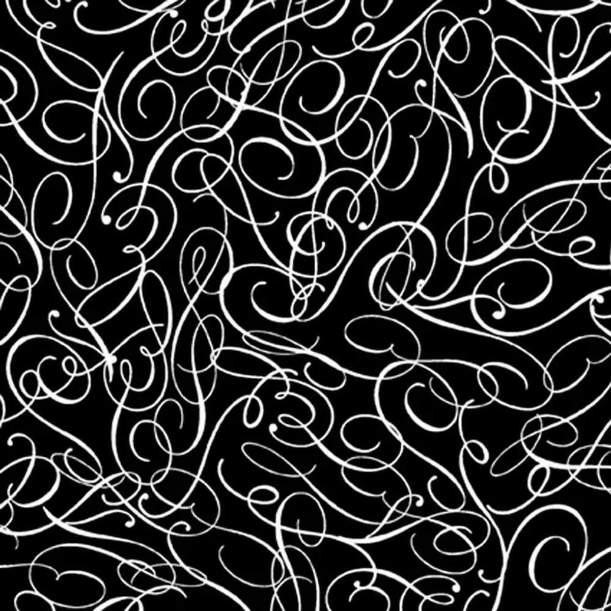 P&B Textiles – Salt & Pepper II – Scribble – Black – Yardage