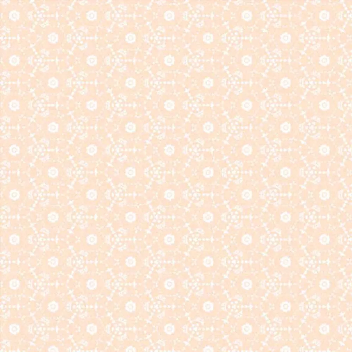 P&B Textiles – Whimsy II By Heather Dutton – Interlocking Rings – Light Peach – Yardage