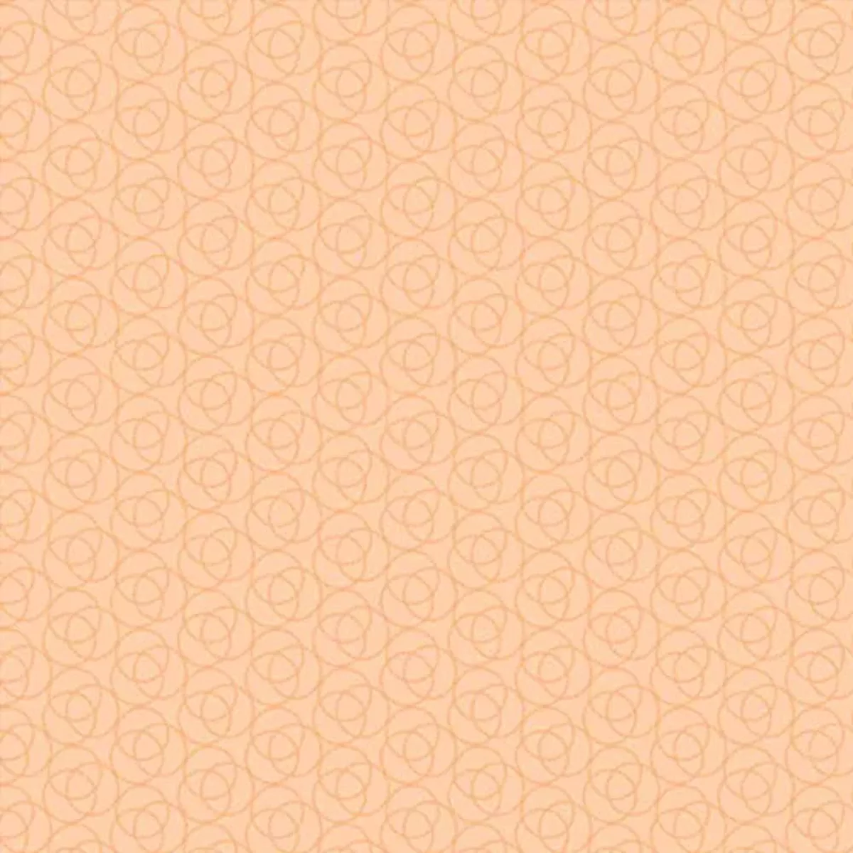 P&B Textiles – Whimsy II By Heather Dutton – Overlapping Rings – Peach – Yardage