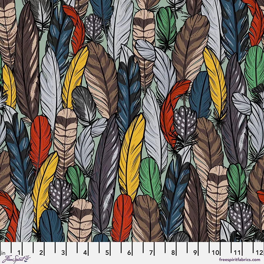 Packed Feathers - Multi || Birds of a Feather