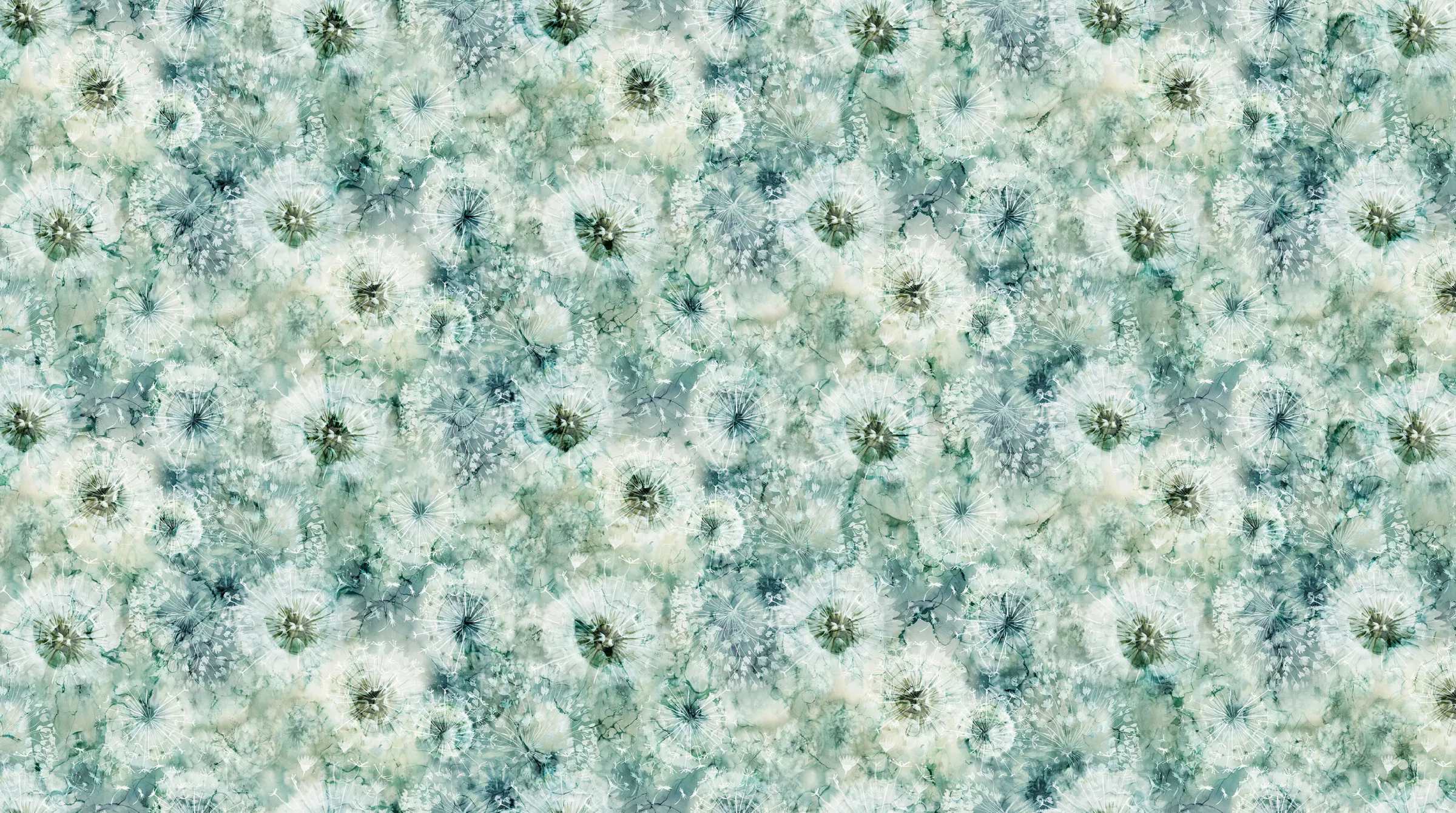 Packed Seed Pods - Medium Teal - Whisper