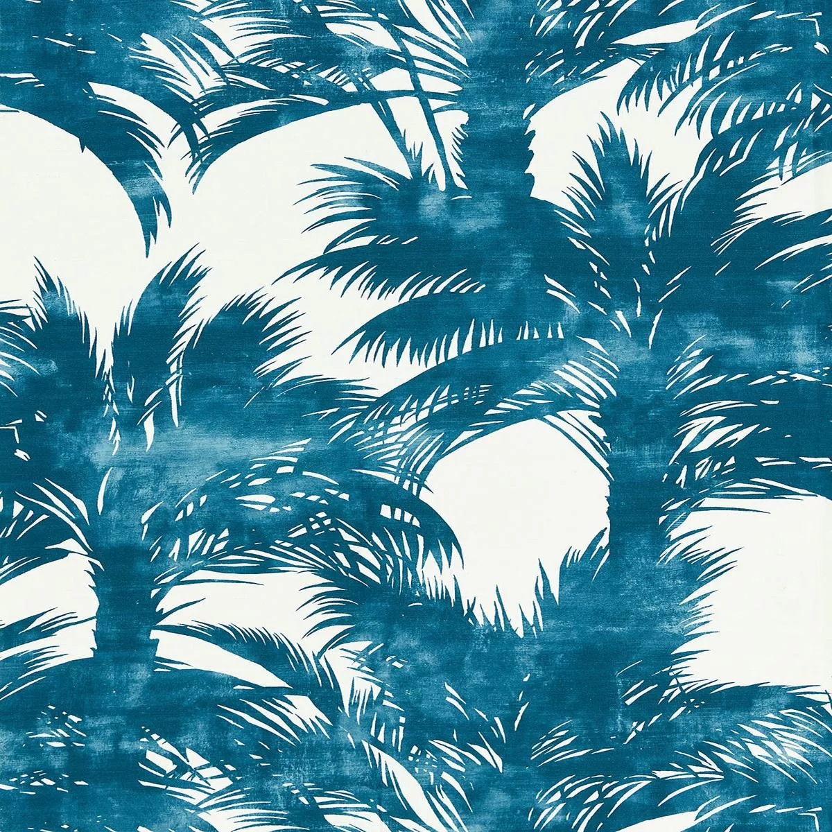 Palm Print – Turquoise by Scalamandre Fabric