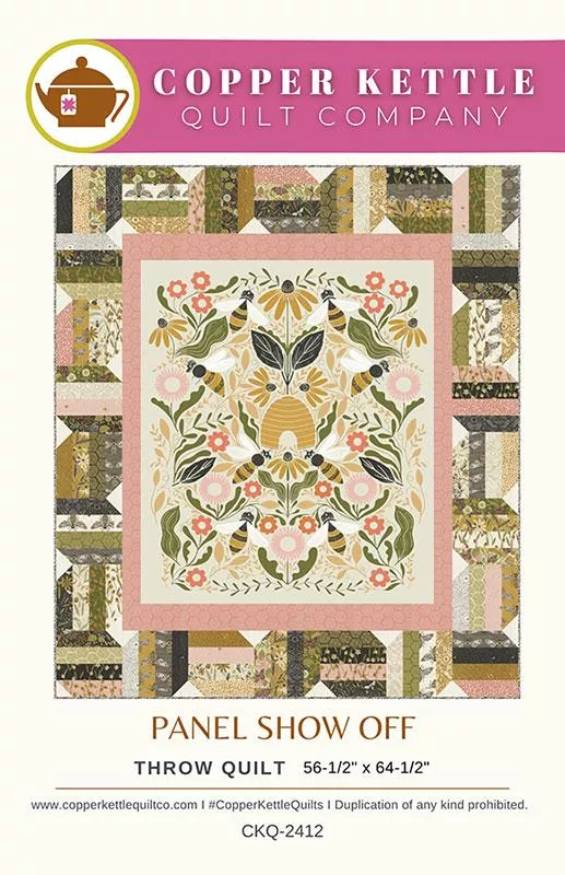 Panel Show Off Pattern - Copper Kettle Quilt Co
