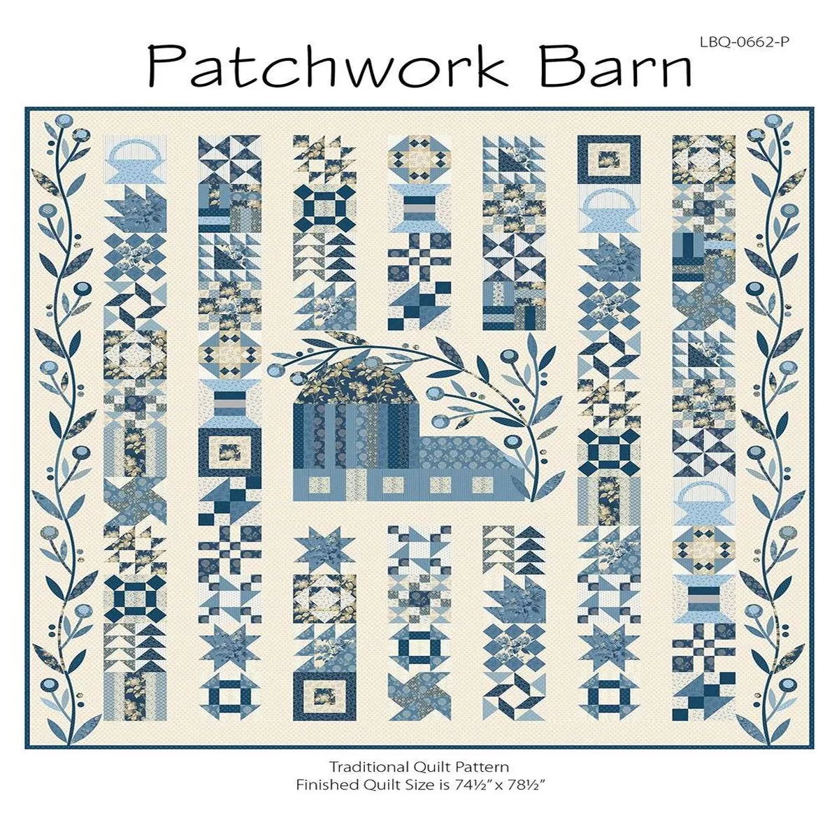 Patchwork Barn Quilt Pattern by Edyta Sitar