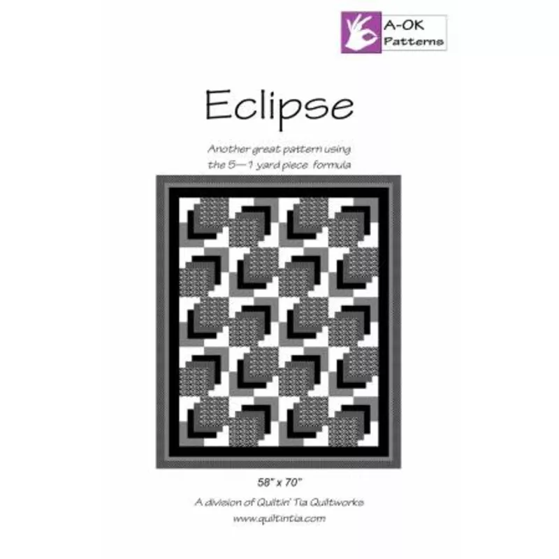 Pattern – EclipseA-OK 5-Yard Quilt– WQT036