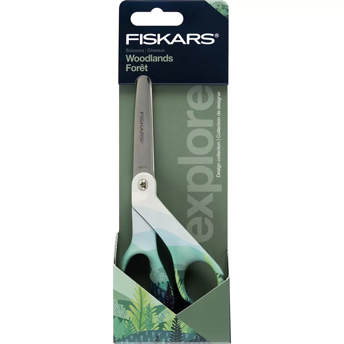 Pattern Scissors 8in Woodlands