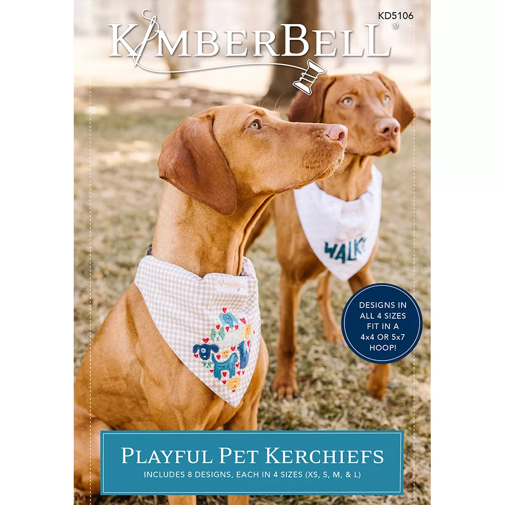 Pet Kerchief Bundle (Kimberbell) 3 pcs