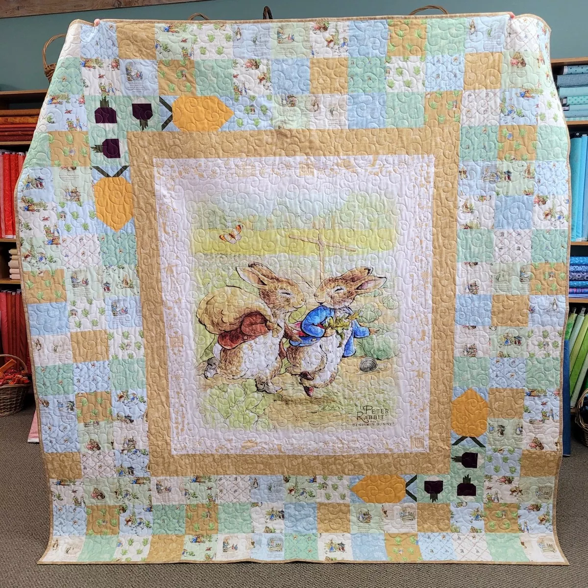Peter’s Garden Adventures Quilt Kit