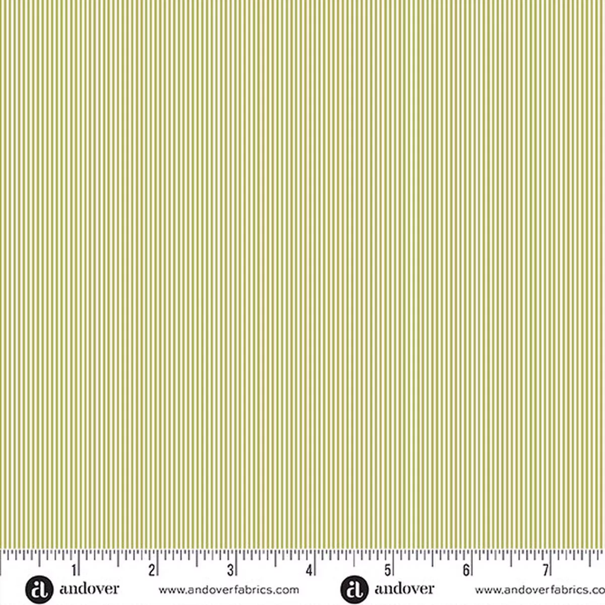 Petite Fleur Pin Stripe Green