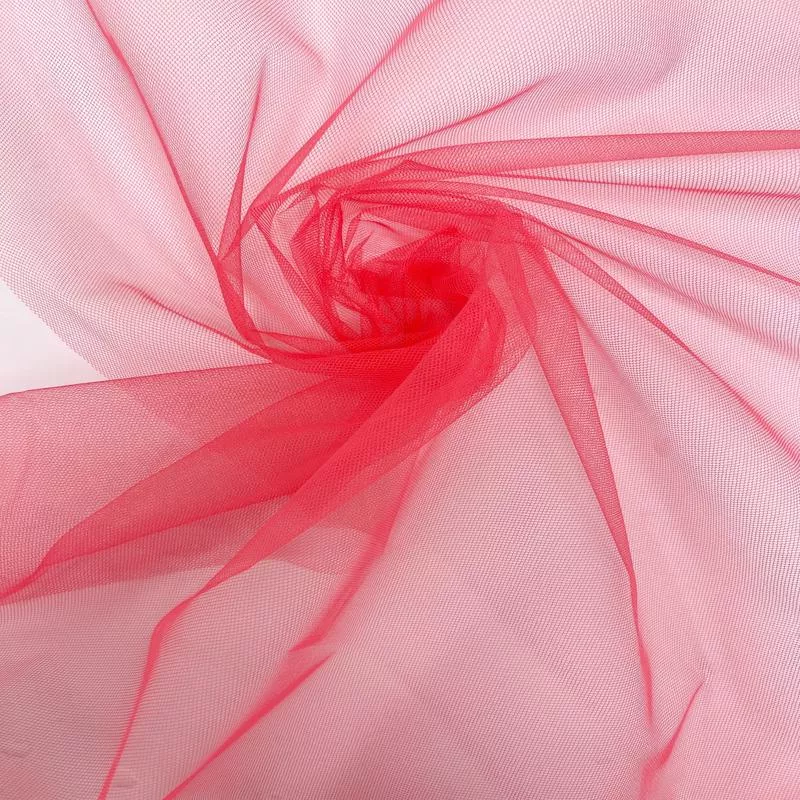 Pink Polyamid Stretch Mesh