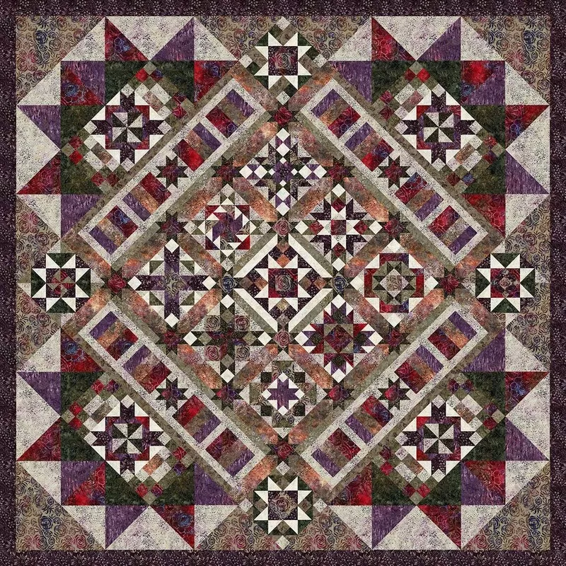 Plum Fusion Pattern by Wing and a Prayer Design – Pattern Only