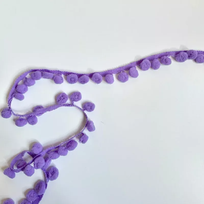 Pom Pom Fringe – Orchid