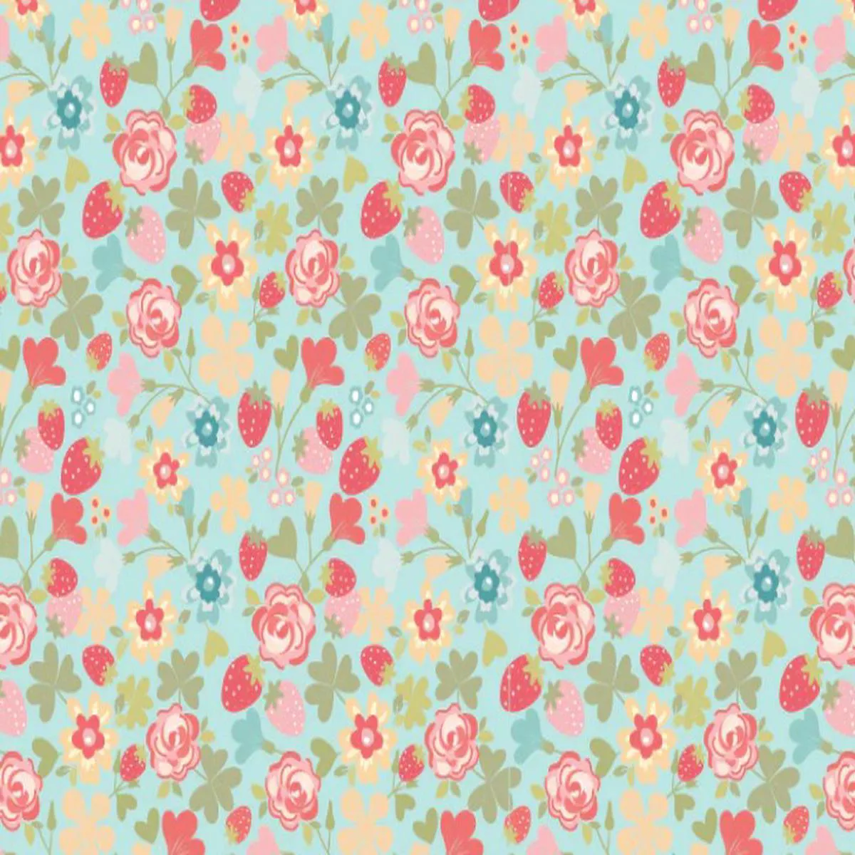 Poppie Cotton-Hello Blue rosy cheeks