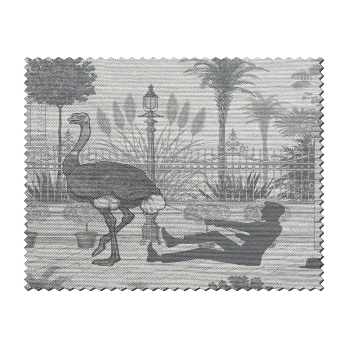 Portobello Parade ‘Big Smoke’ Linen Sample