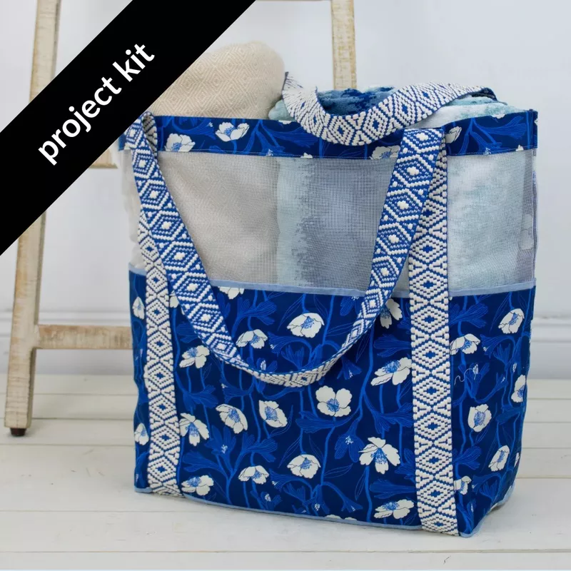 Project Kit: Brandt Beach Bag Vibrant Botanical