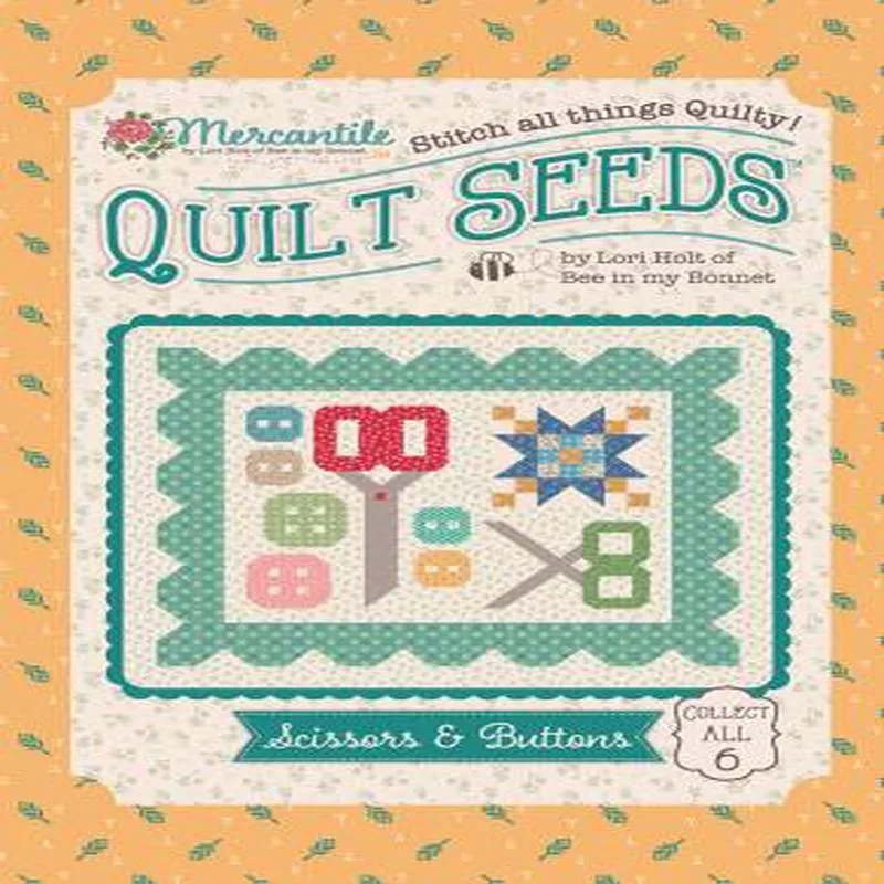 Pt – Mercantile Quilt SeedsScissors & Buttons