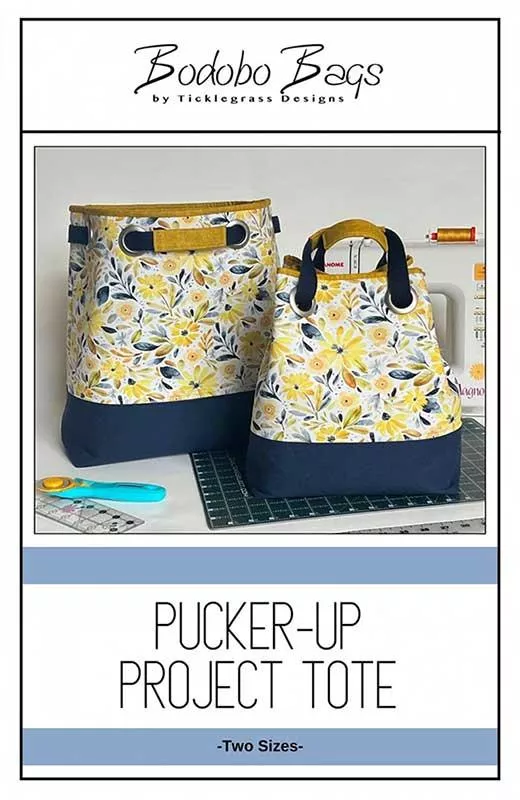 Pucker-Up Project Tote (Ticklegrass Design)