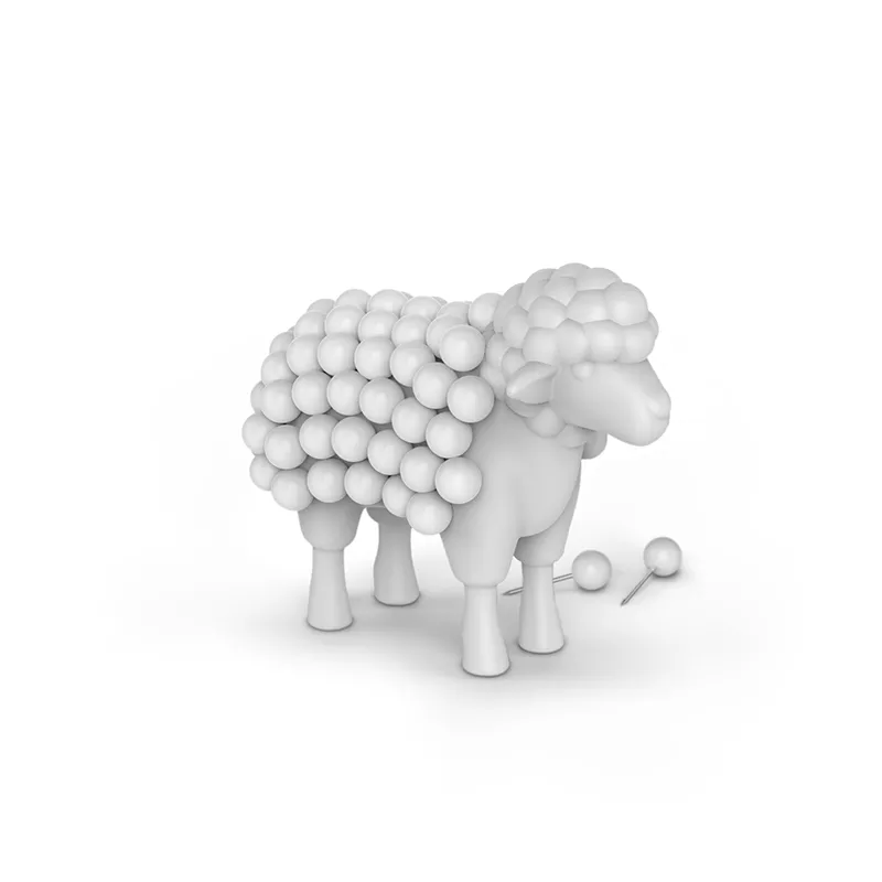 PushPin Stuck on Ewe Sheep (Fred)