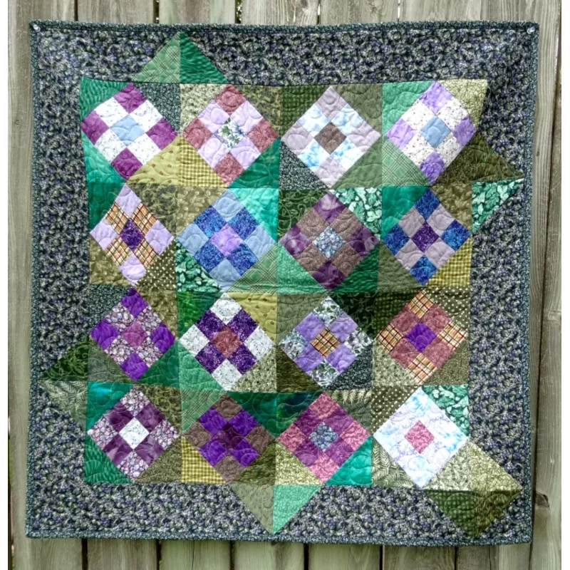 Quilt-1194 – – Finished Quilt