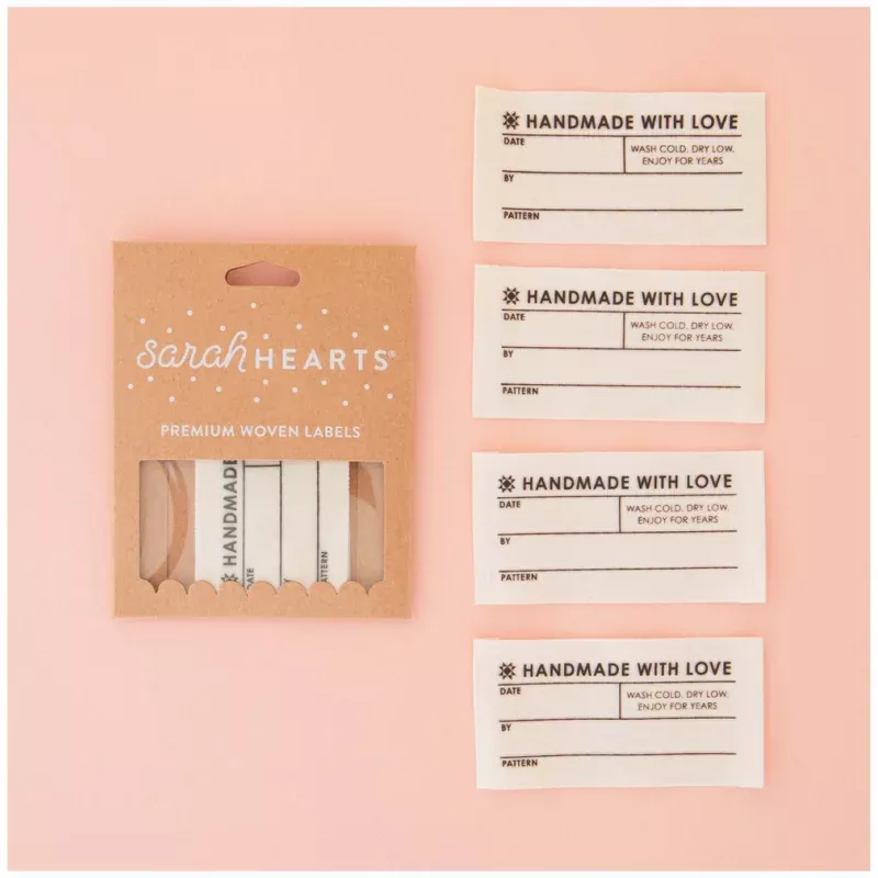 Quilt Info Large Write-in – Woven Sewing Labels (4)