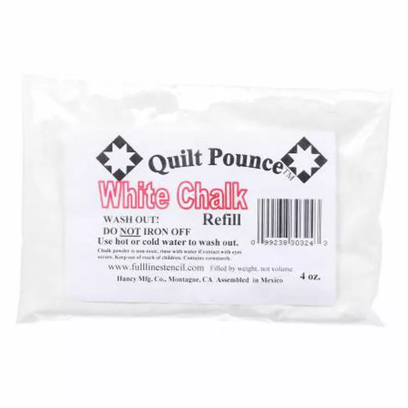 Quilt Pounce Chalk Refill White