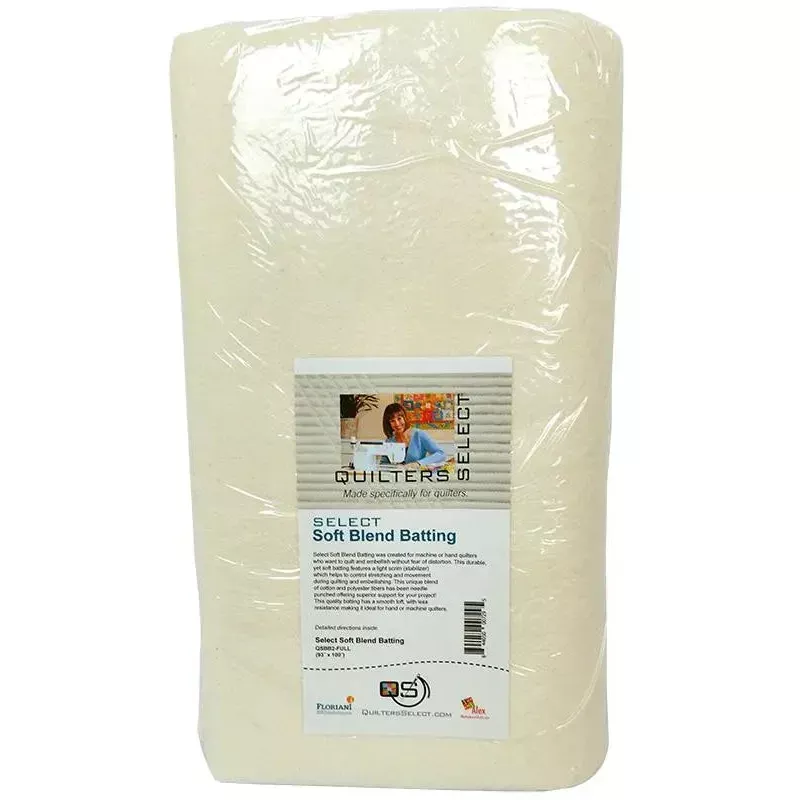 Quilters Select Blend Batting 93 x 100 – Full Cut