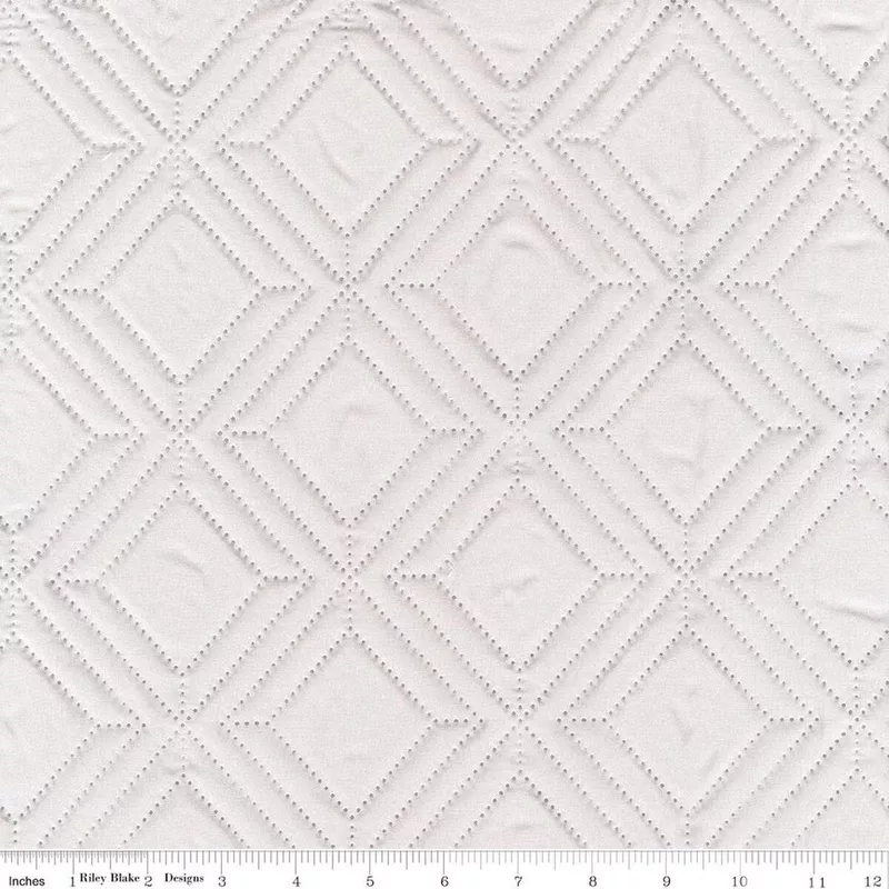 Quilty Cloth – Diamond – Gray – Yardage