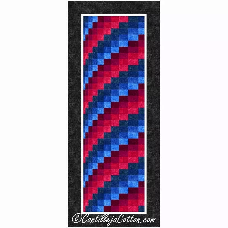 Rainbow Bargello Dublin Downloadable Pattern