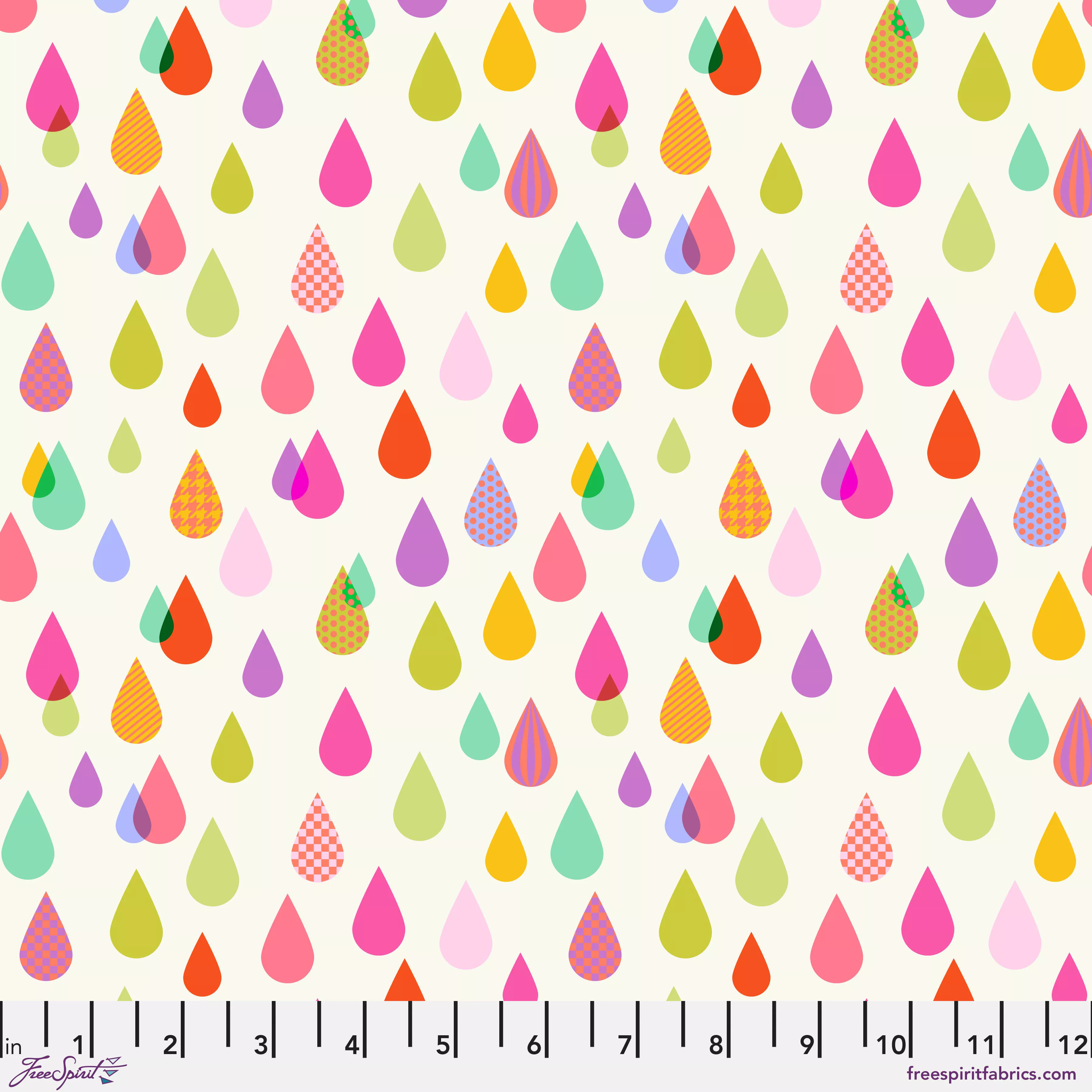 Rainfall - Lunar Tula Pink Untamed