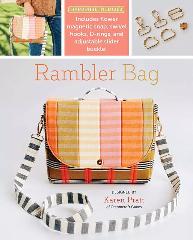 Rambler Bag Pattern - Zakka Workshop - Includes Hardware