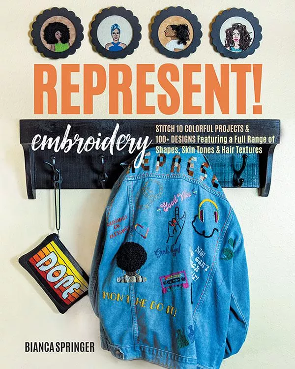 Represent! Embroidery (Bianca Springer)