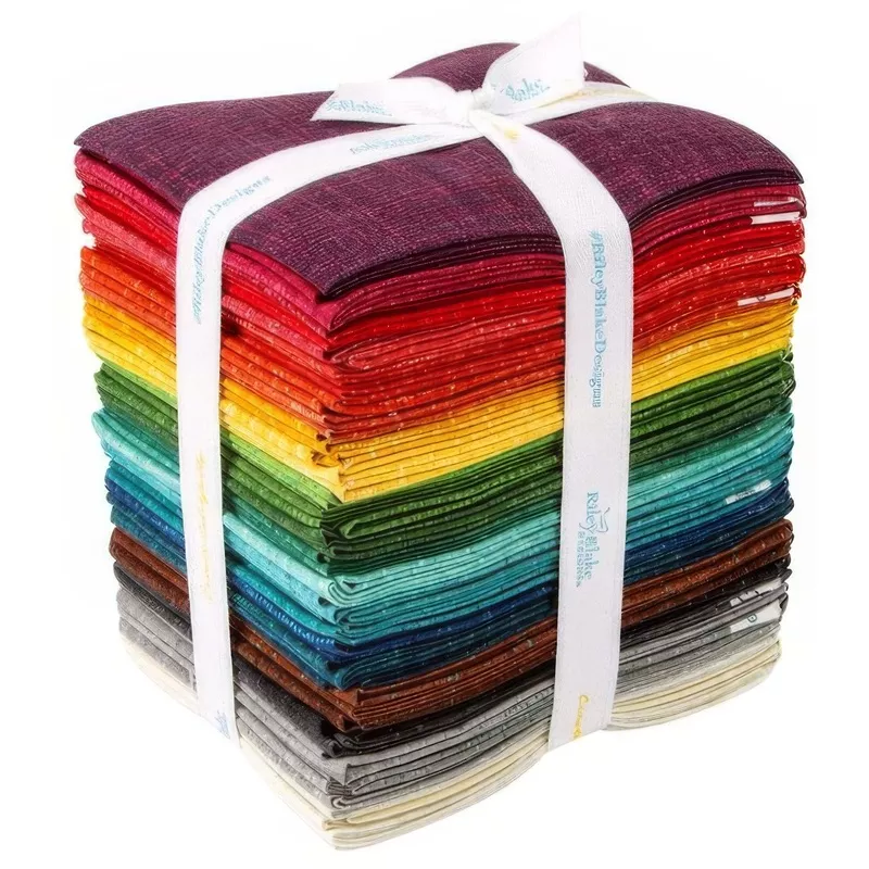 Riley Blake – Grasscloth Cottons Fat Quarter Bundle 34 pcs