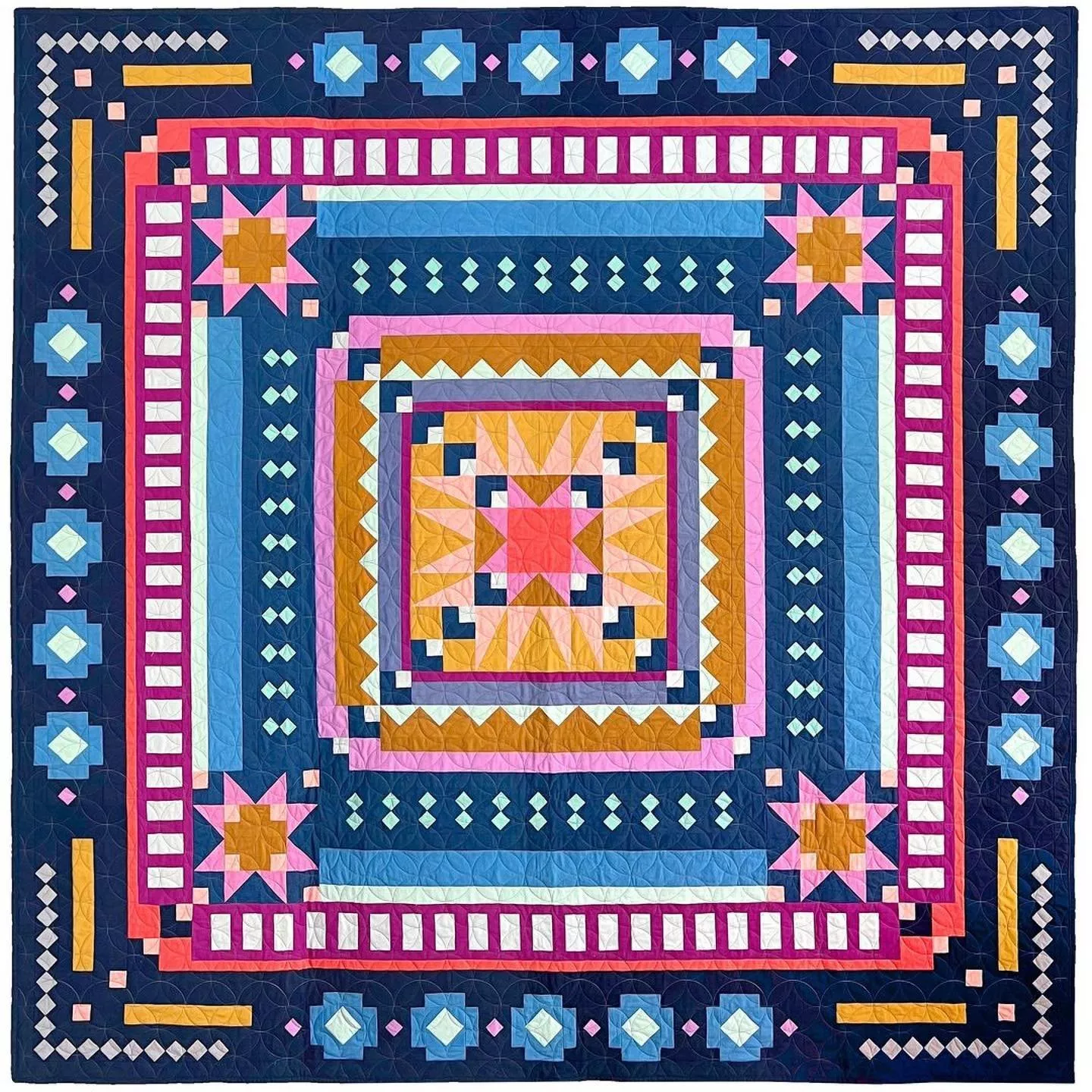 Roam Quilt Kit/Multi Colorway