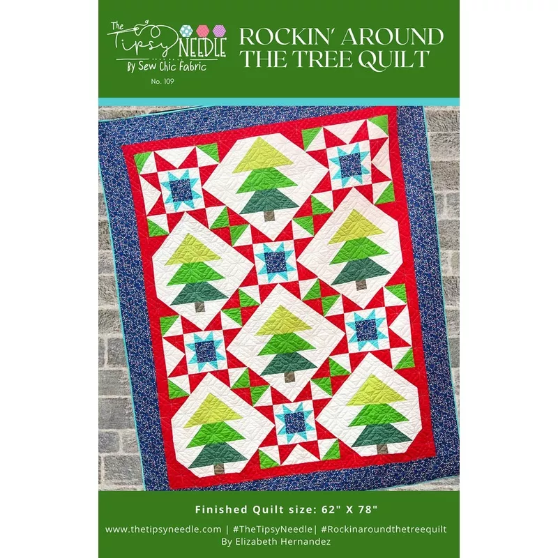 Rocking Around The Tree Quilt Pattern