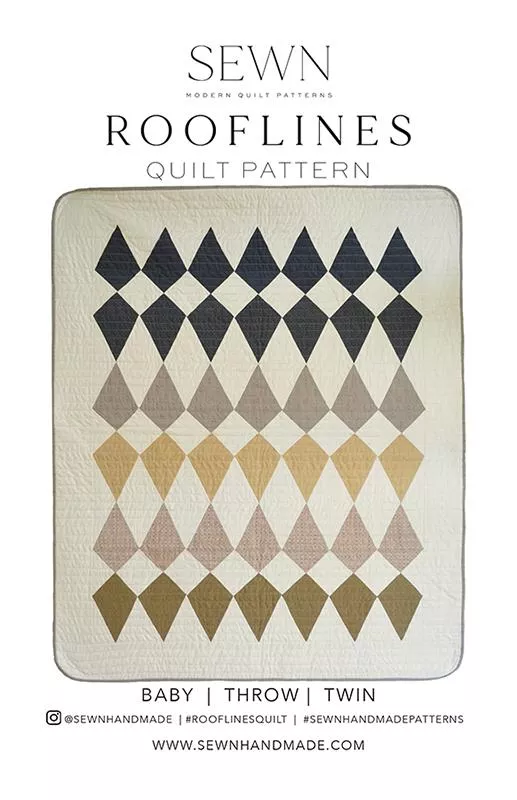 Rooflines Quilt (Sewn)