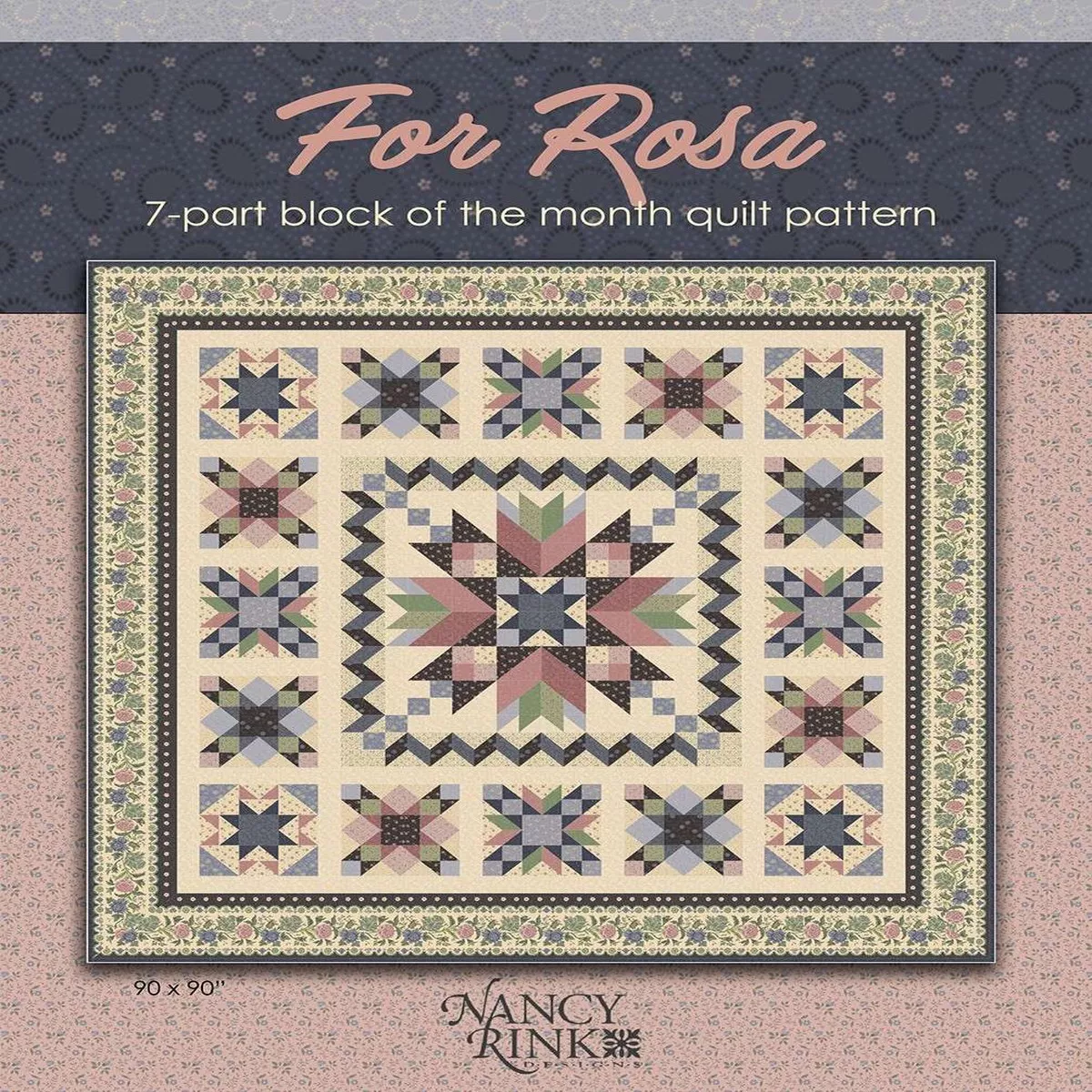 For Rosa, 7 Part BOM Pattern – Pattern Only