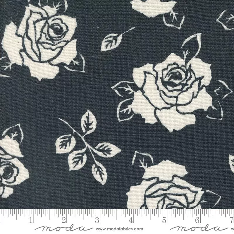 Rose (Slub)/Black: Panache