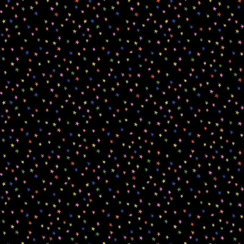 ruby star society | patchworkstoff | starry | multi black