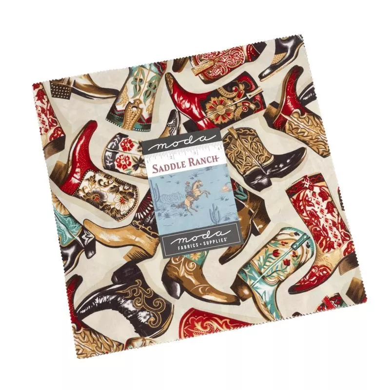 Saddle Ranch Layer Cake 33790LC Moda Precuts