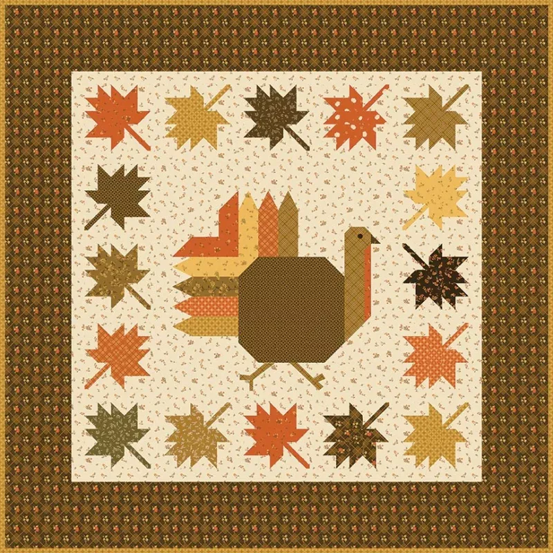 Sandy Gervais Autumn Hues Quilt Pattern