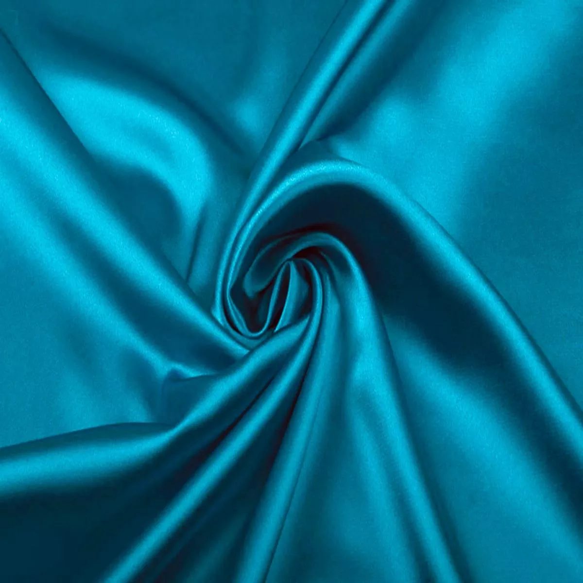 Satin with elastane – turquoise 190 g/m