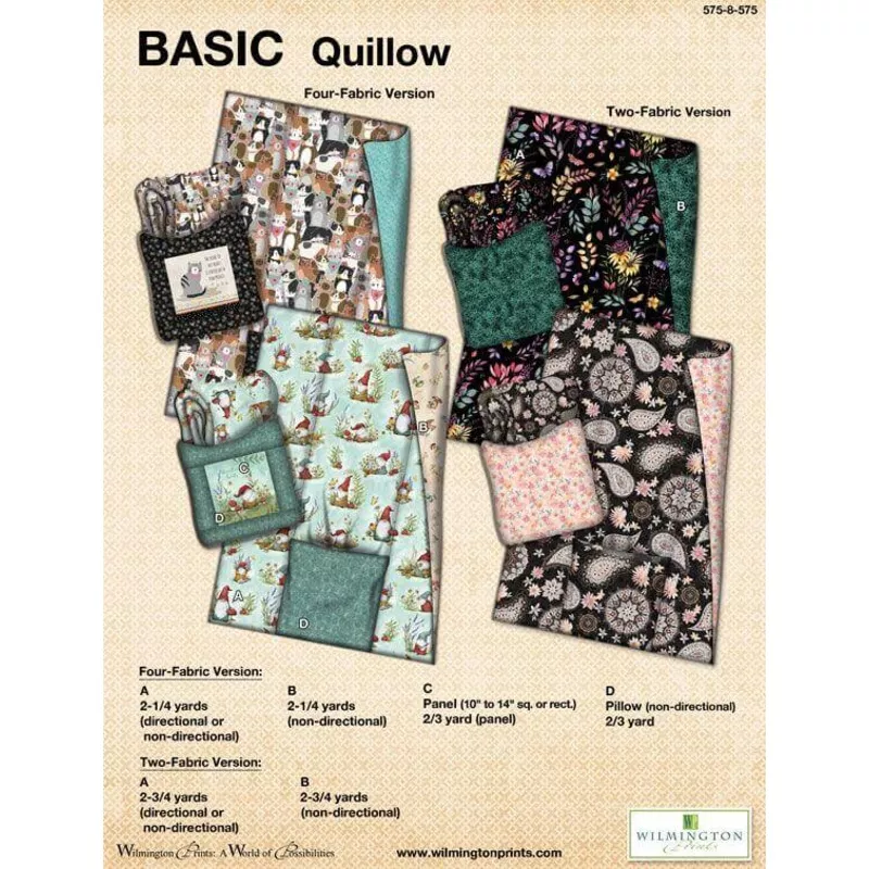 Savor The Gnoment Quillow Kit