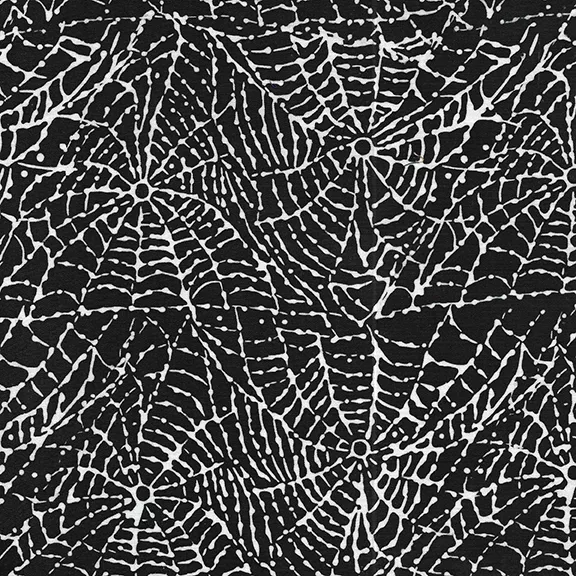 Scarry Tree (Batik)/Black: Bootiful
