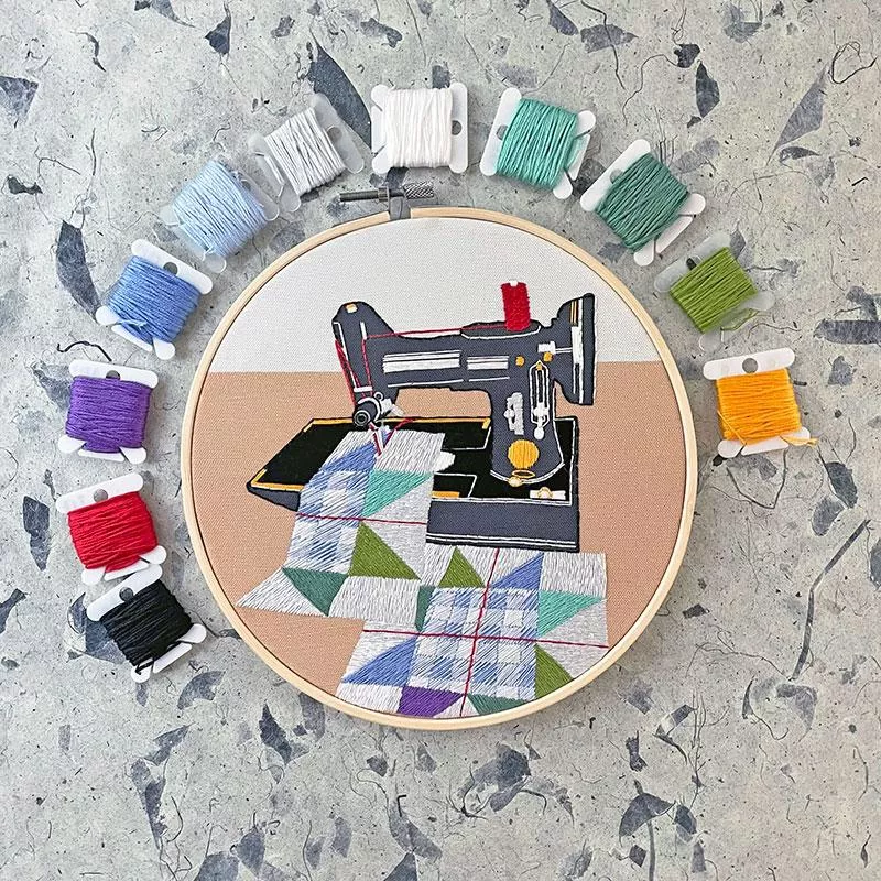 Sewing Machine - Embroidery Kit