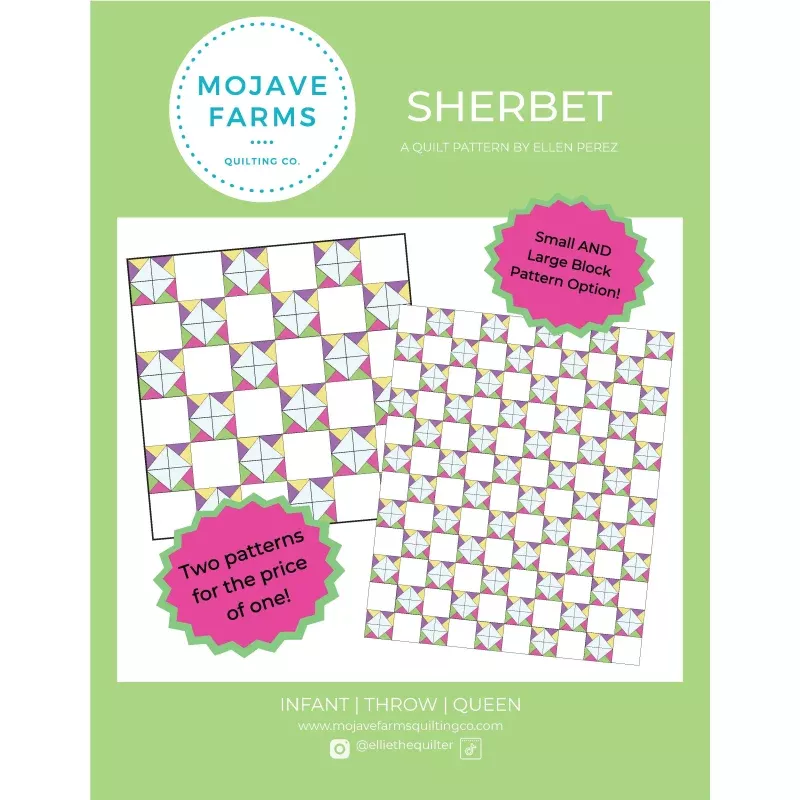 Sherbet Quilt Pattern- PDF Download