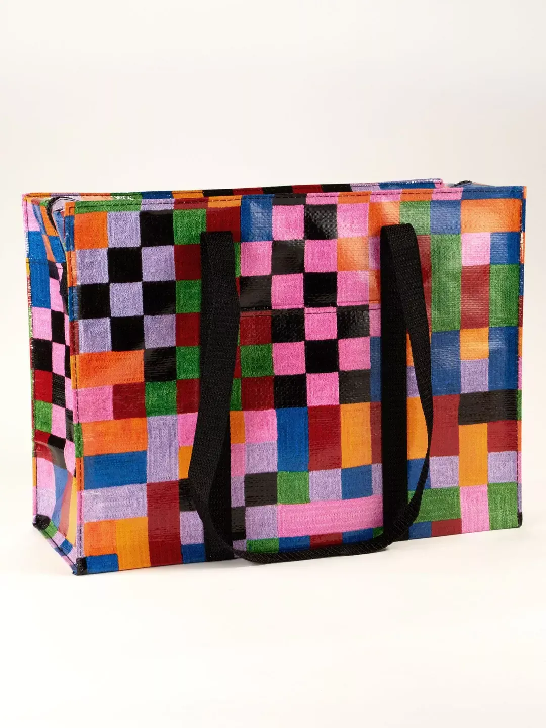 Shoulder Tote - Color Cube - Blue Q
